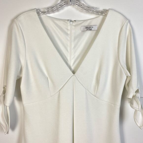 BAILEY 44 QUARTERDECK PONTE A-LINE DRESS WHITE SIZE SMALL - Picture 4 of 12